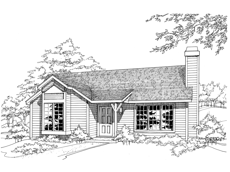 Графическое изображение дома
