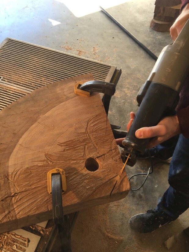 See Step-By-Step Instructions for How to Build Your Own Oak Tree Bookshelf.