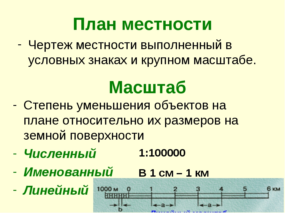 Что показывает масштаб какие виды масштаба существуют. Что такое линейный масштаб в географии 5 класс. План местности с масштабом. Масштабы планов. План местности с линейным масштабом.