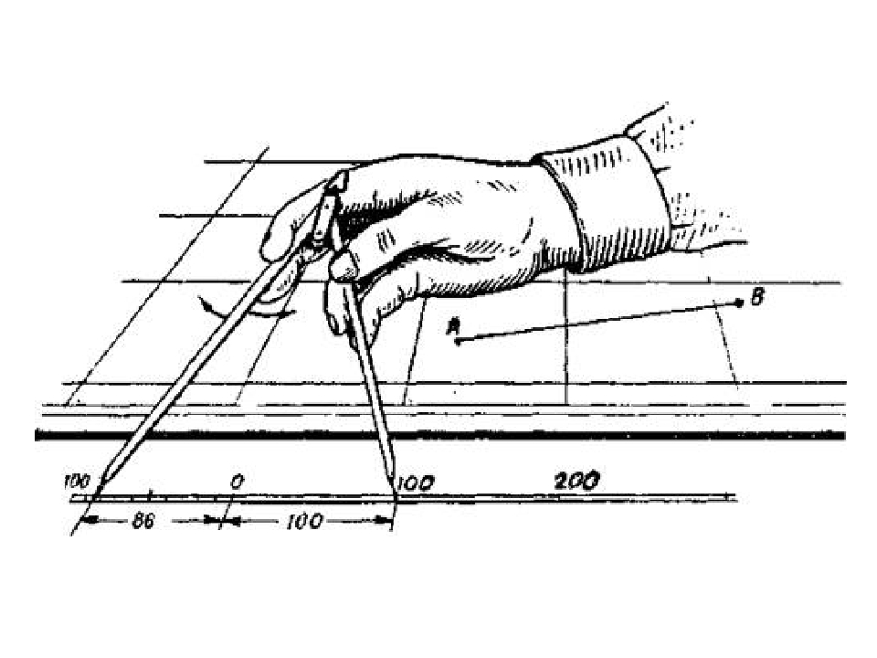 Как определить масштаб на чертеже линейкой
