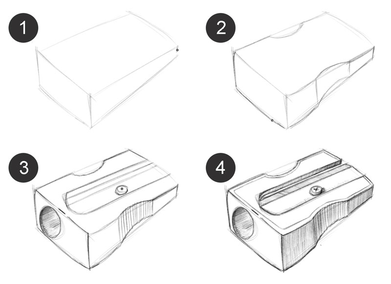 Drawing with basic forms