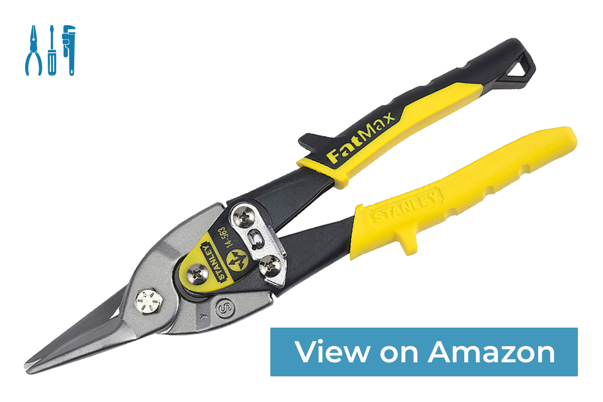 Stanley FatMax 14-563 — Best Aviation Snips for Cutting Thicker Materials